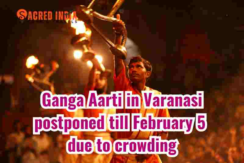 Ganga Aarti halted till 5th Feb in Varanasi due to Over Crowding